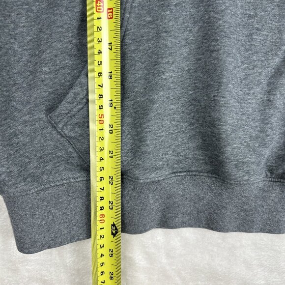 Levi's Sweatshirt Men's Medium Green/Grey Hoodie Long Sleeve Pullover Sweater - Picture 6 of 8